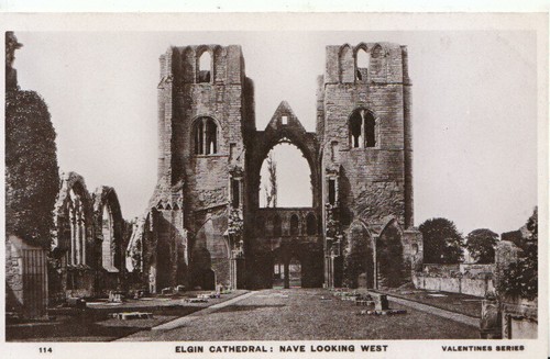Scotland postcard elgin - scotland,