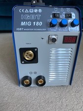 R-Tech MIG180 180A 240V Portable Inverter Welder - Blue
