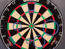 Darts Skill Set Practice / Focus Rings Skill Set Ring Darts challenge