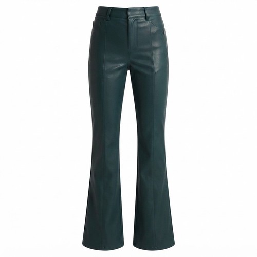Women green genuine leather - green,