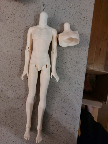 Miracle doll msd body - doll, white