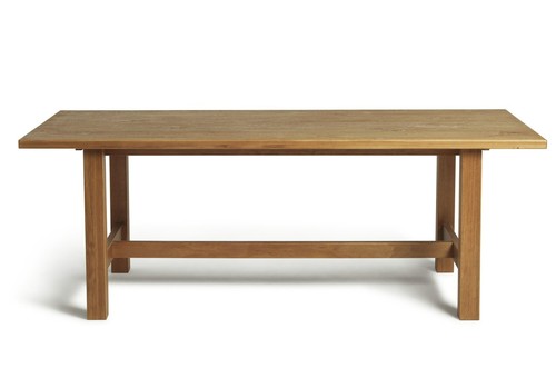 Denver solid wood seater - wood, 8