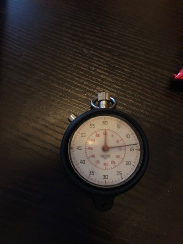 Heuer stopwatch vintage swiss - stopwatch,