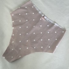 Victoria's Secret Taupe Spotty