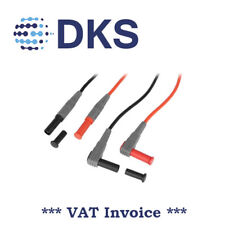 AX-TLS-005A Axiomet Silicone Test Leads Extension 1m 10A Red and Black 001125