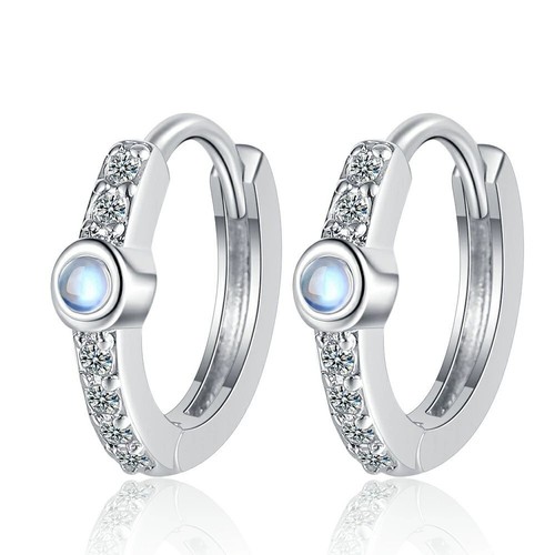 Shiny 925 sterling silver - silver, cz
