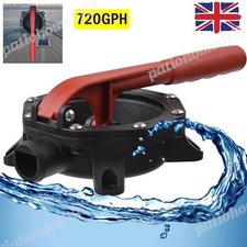 MANUAL BILGE HAND DIAPHRAGM PUMP 720GPH FIXED HANDLE- Boat/Marine/Water Transfer