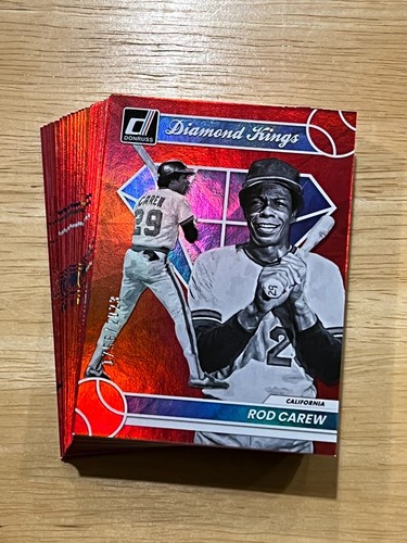 2023 donruss baseball red holo - baseball,