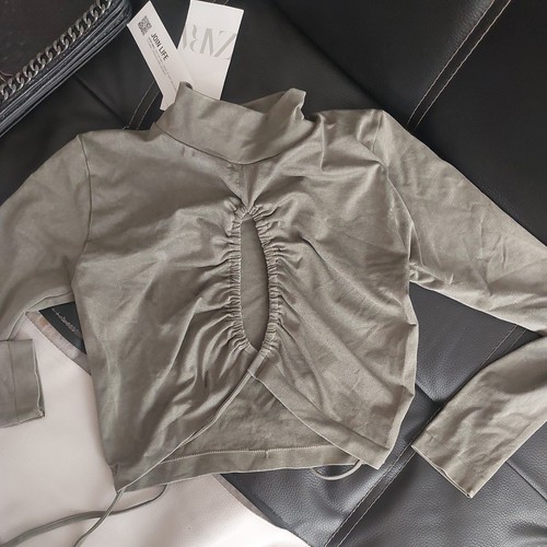 Zara contour collection khaki - zara,