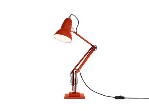 Desk lamp red black - desk,