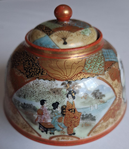 Antique hand painted - antique, japanese