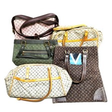 NO TARIFF Louis Vuitton Monogram Mini Hand Bag Shoulder Bag 5 piece set 580578