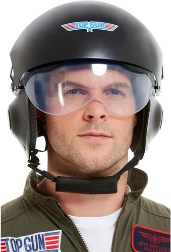 Top gun deluxe helmet - gun,