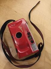 Red Halina Vision 500 camera. Auto focus