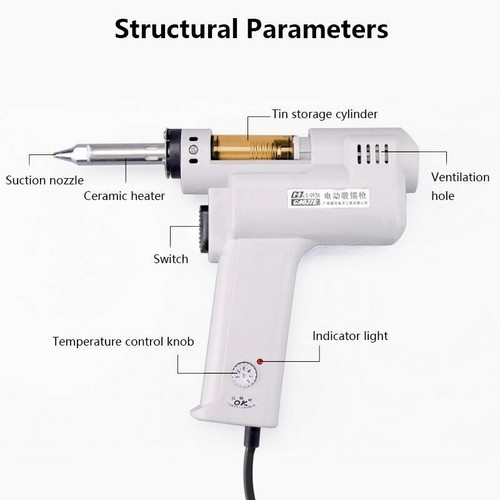Electric vacuum desoldering - electric,
