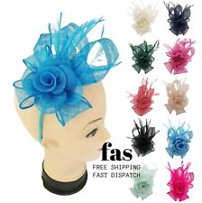 Women Sinamay Loops Flower