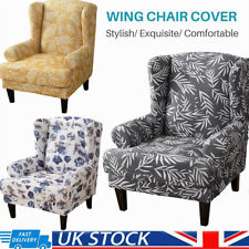 Wing Chair Cover Stretch