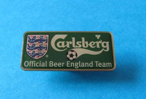 Carlsberg pin badge unused - badge,,
