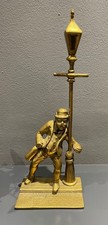 Vintage Brass Figure Drunk Man