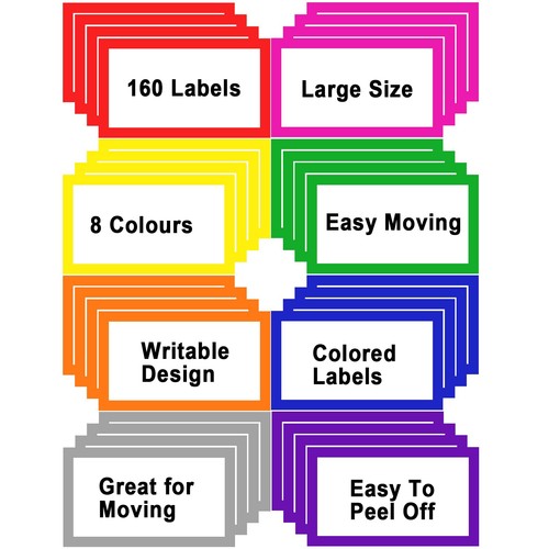 15x10cm large moving labels - large,