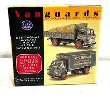 Vanguards - KT1002 Ken Thomas Haulage 2 Truck Set 1:64 Scale Ltd Edition - New