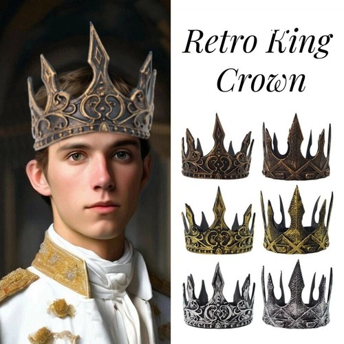 Cosplay king crown adjustable - cosplay,