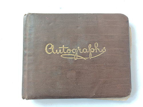 Antique autograph book - antique,