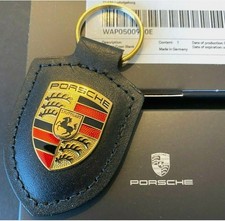 Luxury Black Leather Porsche