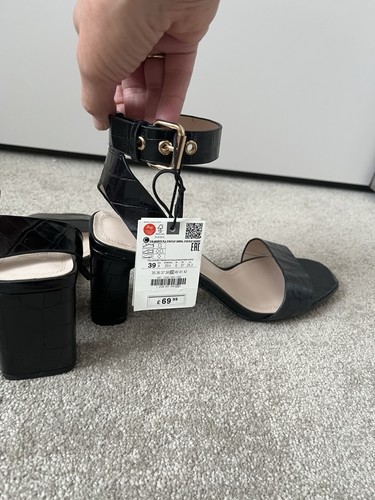 Zara heeled sandals - heeled,