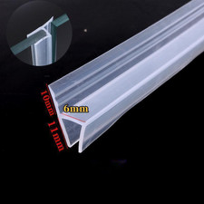 2M F/H/U  Bath Door Shower Screen Enclosure Seal Strip for 6/8/10mm Glass Shape
