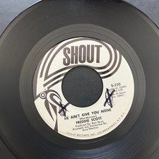 Freddie Scott, Run Joe / He