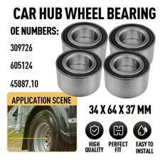 4PCS Car Hub Wheel Bearing For