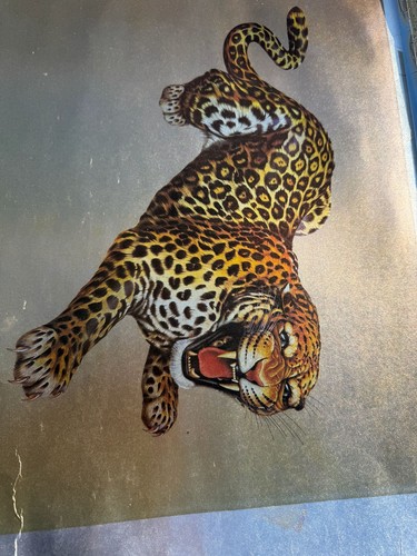 Foil art 70s print x - foil,