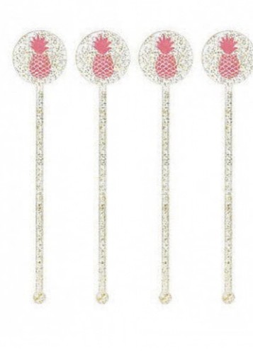 18x pink gold glitter - &,