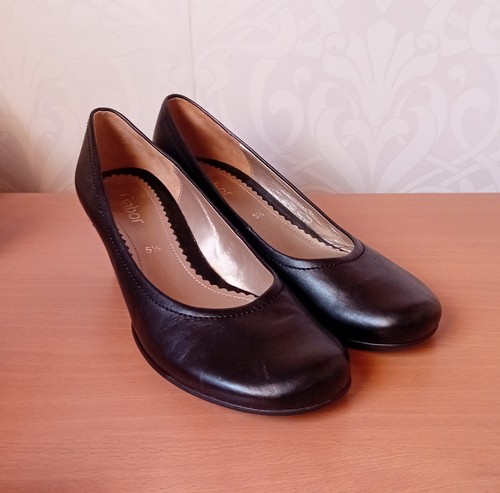 Gabor womens black - , leather