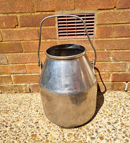Manus vintage aluminium milk - manus,