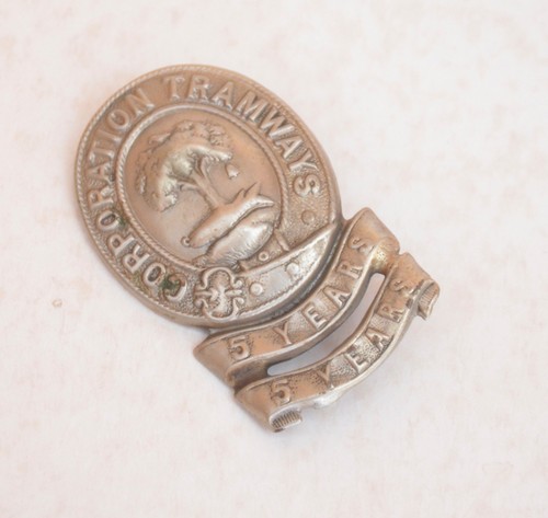 Tramway nickel badge glasgow - tramway,
