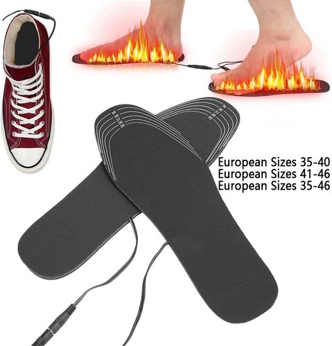 Usb heated insoles electric - usb,