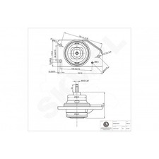 Right Engine Support For Hyundai III Accent II Kia A Three Volume RIO II