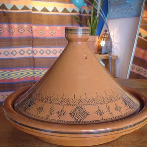 Ceramic tuareg style glazed - tuareg,