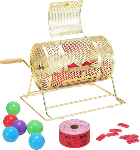 Raffle ticket spinner x - ticket,