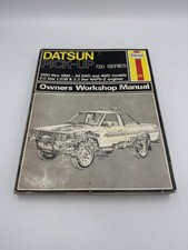 Haynes Owners Workshop Manual Datsun Pick-Up 720 Series 1980-1982 Used
