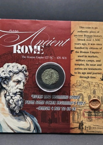 Ancient roman coin - ancient, museum