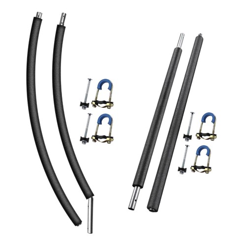 Two section trampoline poles - section,