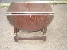 Vintage Small Wood Drop Leaf