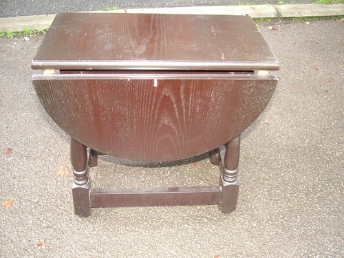 Vintage small wood drop - vintage,
