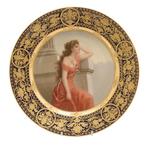 Antique vienna porcelain - vienna, hand