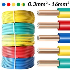 0.3mm²~16mm²Single Core RV