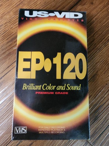 Vid video cassette blank ep - us,