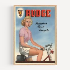 Rudge Bicycle 1950 Retro